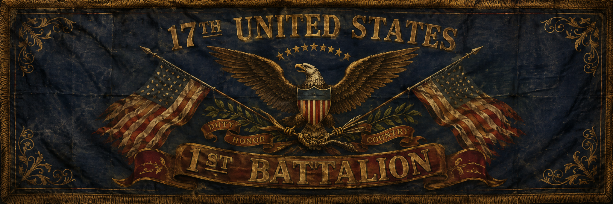 17th United States Infantry, 1st Battalion