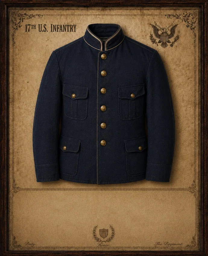 17th U.S. Infantry service uniform example